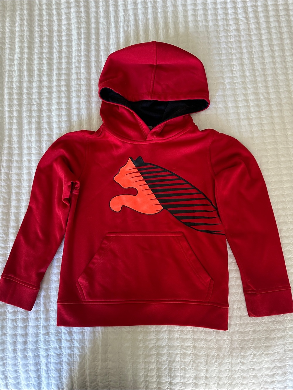 PUMA /kids red hoodie Sz 5